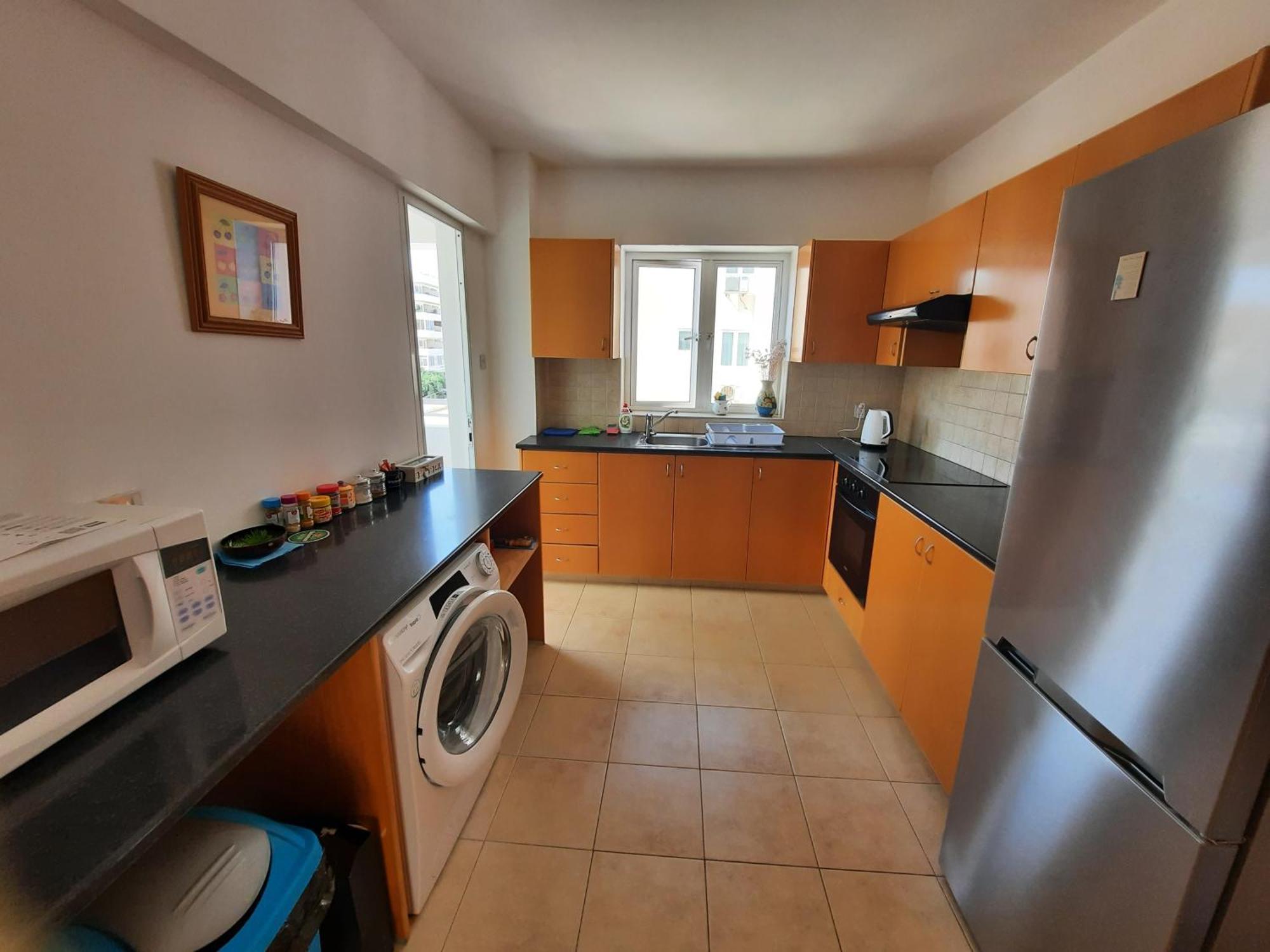 Large Apt 2 Bedrooms Sea View & 2 Balconies Ларнака Экстерьер фото